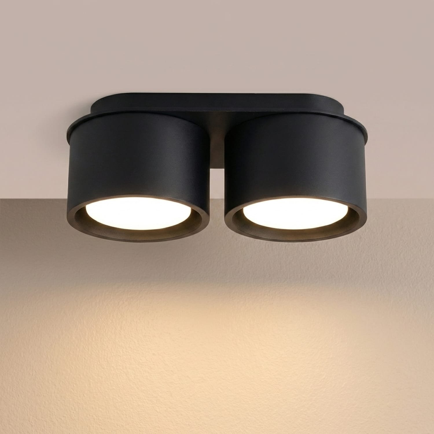 MODO 2 Black Ceiling Light Uncategorized Great Lighting UK Ltd