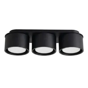 MODO 3 Black Ceiling Light 3 Light Spotlights Great Lighting UK Ltd