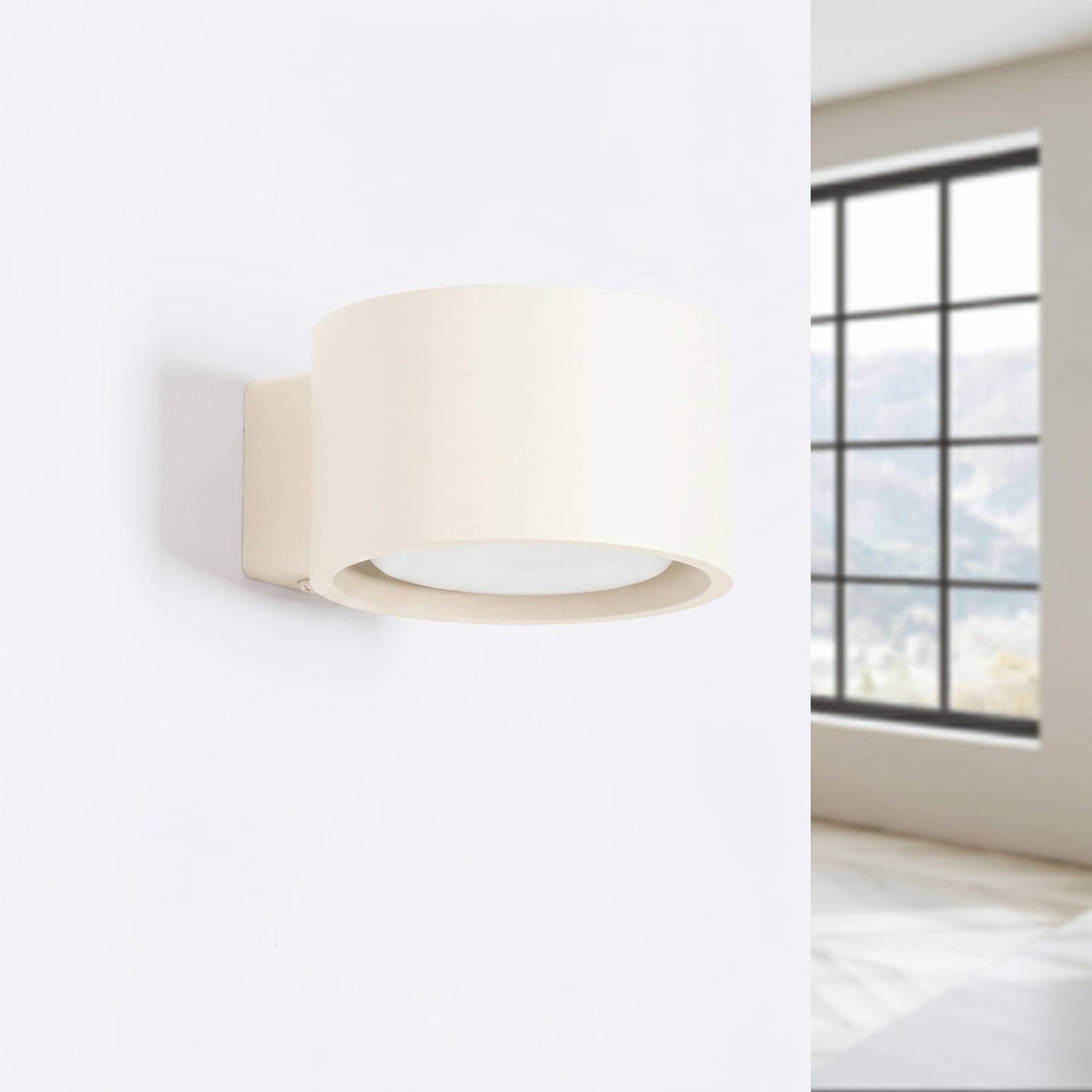 MODO 1 Beige Wall Light Uncategorized Great Lighting UK Ltd