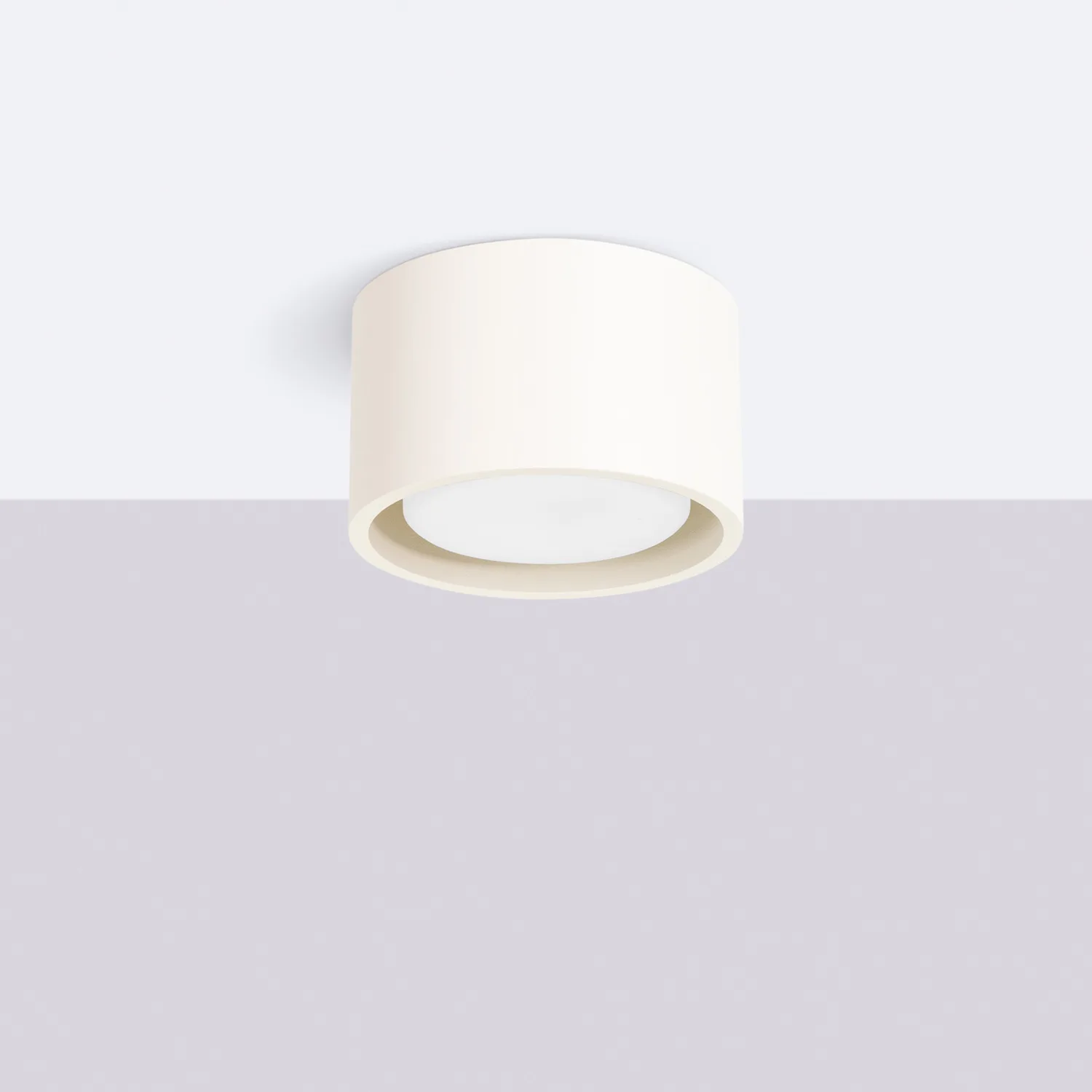 MODO 1 Beige Ceiling Light Single Kitchen Spotlights Great Lighting UK Ltd