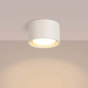 MODO 1 Beige Ceiling Light Single Kitchen Spotlights Great Lighting UK Ltd