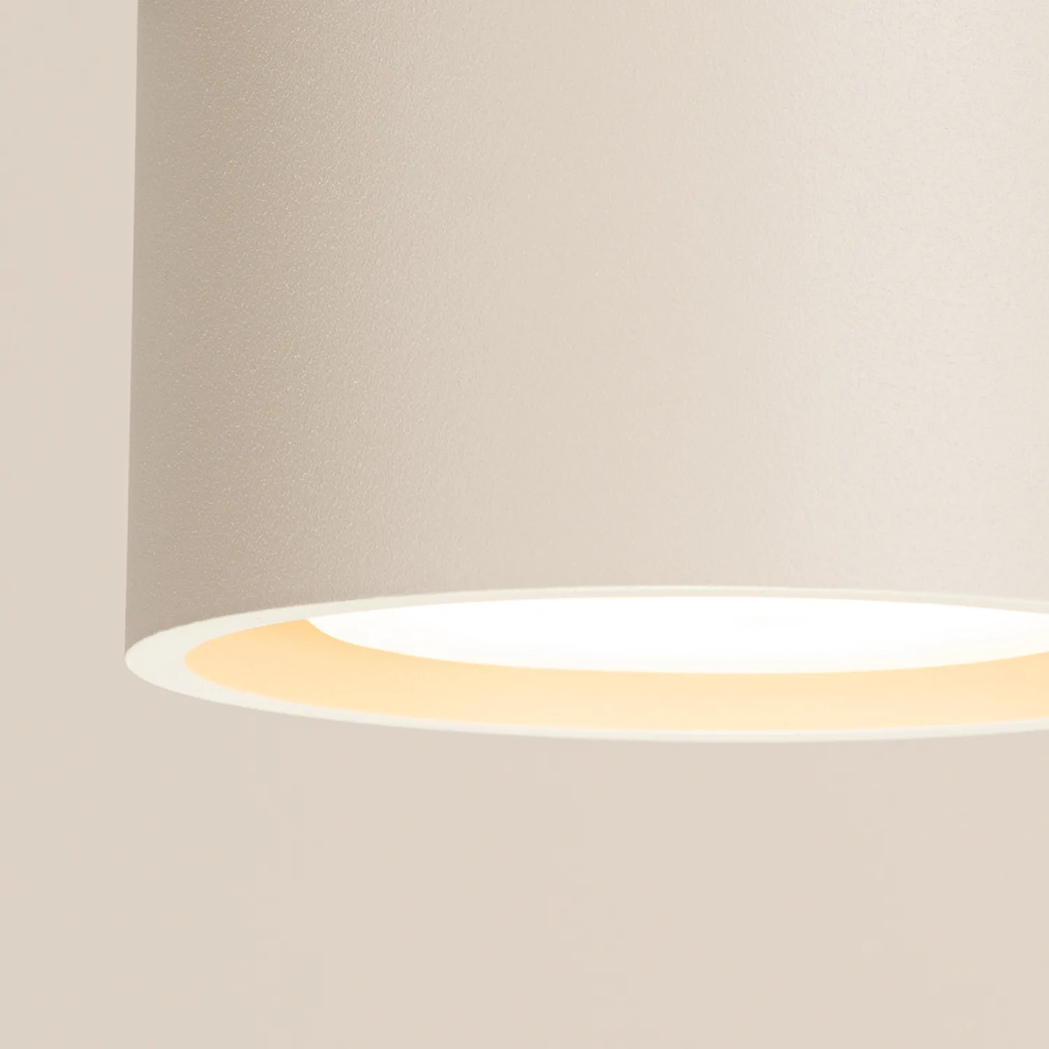 MODO 1 Beige Ceiling Light Single Kitchen Spotlights Great Lighting UK Ltd