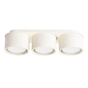 MODO 3 Beige Ceiling Light 3 Light Spotlights Great Lighting UK Ltd