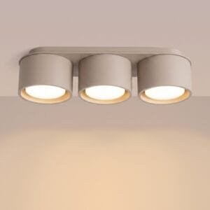 MODO 3 Taupe Ceiling Light Uncategorized Great Lighting UK Ltd