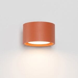 MODO 1 Red Ochre Wall Light Uncategorized Great Lighting UK Ltd