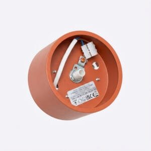 MODO 1 Red Ochre Ceiling Light Uncategorized Great Lighting UK Ltd
