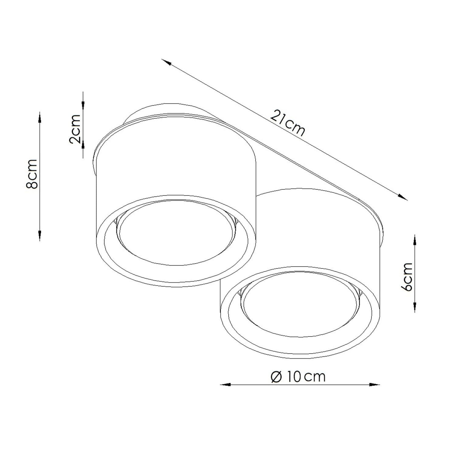 MODO 2 Red Ochre Ceiling Light Uncategorized Great Lighting UK Ltd