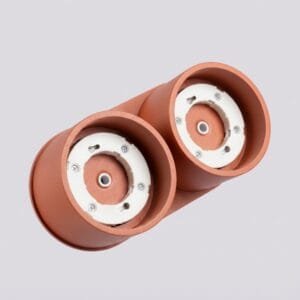 MODO 2 Red Ochre Ceiling Light Uncategorized Great Lighting UK Ltd