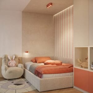 MODO 3 Red Ochre Ceiling Light Uncategorized Great Lighting UK Ltd