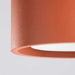 MODO 3 Red Ochre Ceiling Light Uncategorized Great Lighting UK Ltd