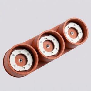 MODO 3 Red Ochre Ceiling Light Uncategorized Great Lighting UK Ltd