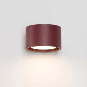 MODO 1 Burgundy Wall Light Uncategorized Great Lighting UK Ltd