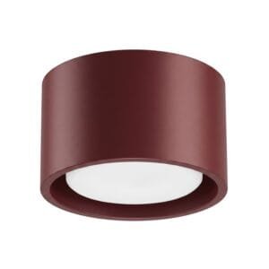 MODO 1 Burgundy Ceiling Light Uncategorized Great Lighting UK Ltd