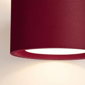 MODO 1 Burgundy Ceiling Light Uncategorized Great Lighting UK Ltd