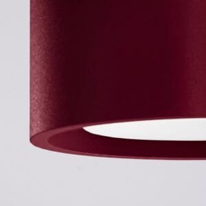 MODO 1 Burgundy Ceiling Light Uncategorized Great Lighting UK Ltd
