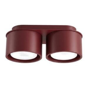 MODO 2 Burgundy Ceiling Light Uncategorized Great Lighting UK Ltd
