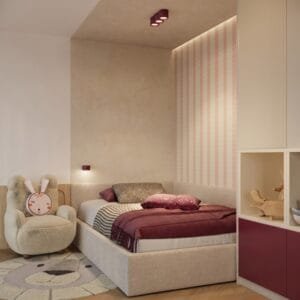 MODO 3 Burgundy Ceiling Light Uncategorized Great Lighting UK Ltd