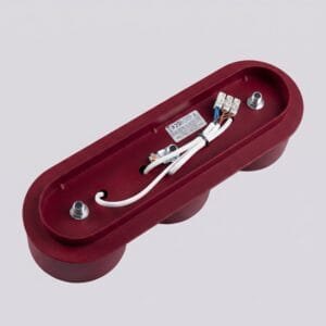 MODO 3 Burgundy Ceiling Light Uncategorized Great Lighting UK Ltd