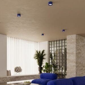 MODO 1 Ultramarine Ceiling Light Uncategorized Great Lighting UK Ltd