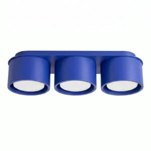 MODO 3 Ultramarine Ceiling Light 3 Light Spotlights Great Lighting UK Ltd