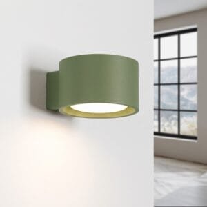 MODO 1 Olive Green Wall Light Uncategorized Great Lighting UK Ltd