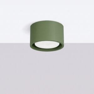 MODO 1 Olive Green Ceiling Light Uncategorized Great Lighting UK Ltd