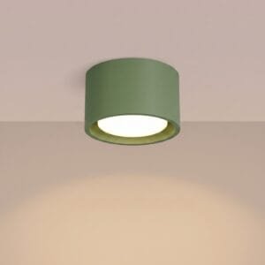 MODO 1 Olive Green Ceiling Light Uncategorized Great Lighting UK Ltd
