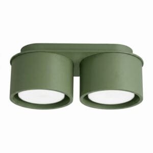 MODO 2 Olive Green Ceiling Light Uncategorized Great Lighting UK Ltd