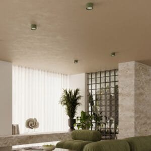 MODO 2 Olive Green Ceiling Light Uncategorized Great Lighting UK Ltd