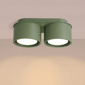 MODO 2 Olive Green Ceiling Light Uncategorized Great Lighting UK Ltd