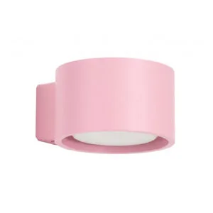 MODO 1 Pink Wall Light Coloured Wall Lights Great Lighting UK Ltd