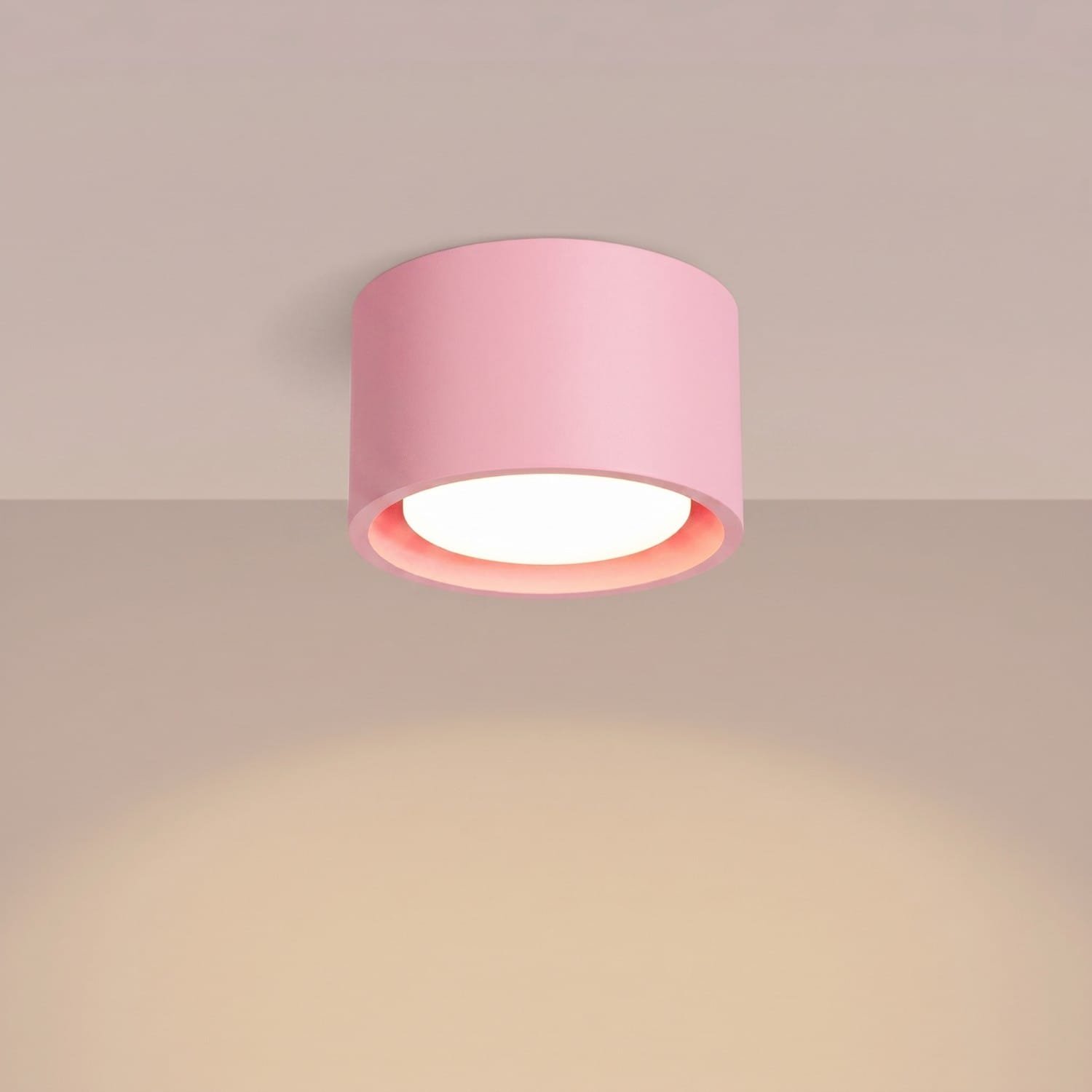 MODO 1 Pink Ceiling Light Uncategorized Great Lighting UK Ltd