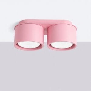 MODO 2 Pink Ceiling Light Uncategorized Great Lighting UK Ltd