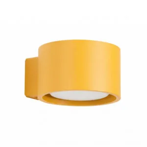 MODO 1 Yellow Wall Light Coloured Wall Lights Great Lighting UK Ltd