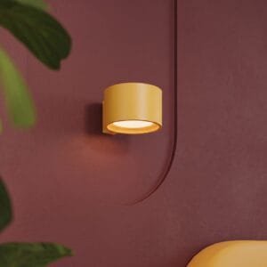 MODO 1 Yellow Wall Light Uncategorized Great Lighting UK Ltd