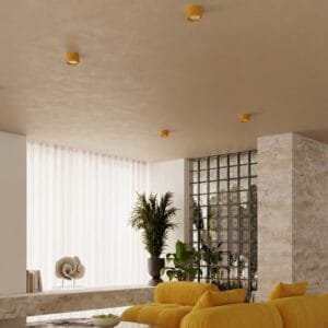 MODO 1 Yellow Ceiling Light Uncategorized Great Lighting UK Ltd