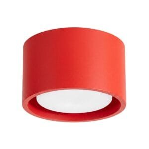 MODO 1 Red Ceiling Light Uncategorized Great Lighting UK Ltd