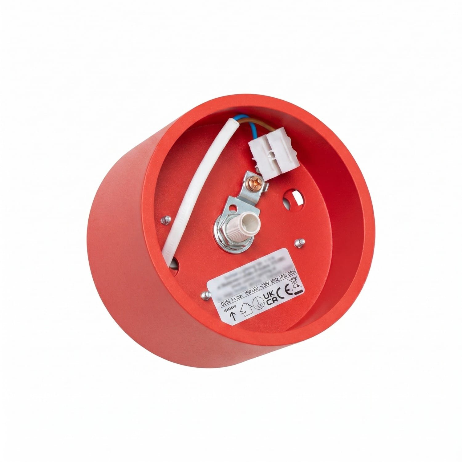 MODO 1 Red Ceiling Light Uncategorized Great Lighting UK Ltd