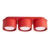 MODO 3 Red Ceiling Light Uncategorized Great Lighting UK Ltd