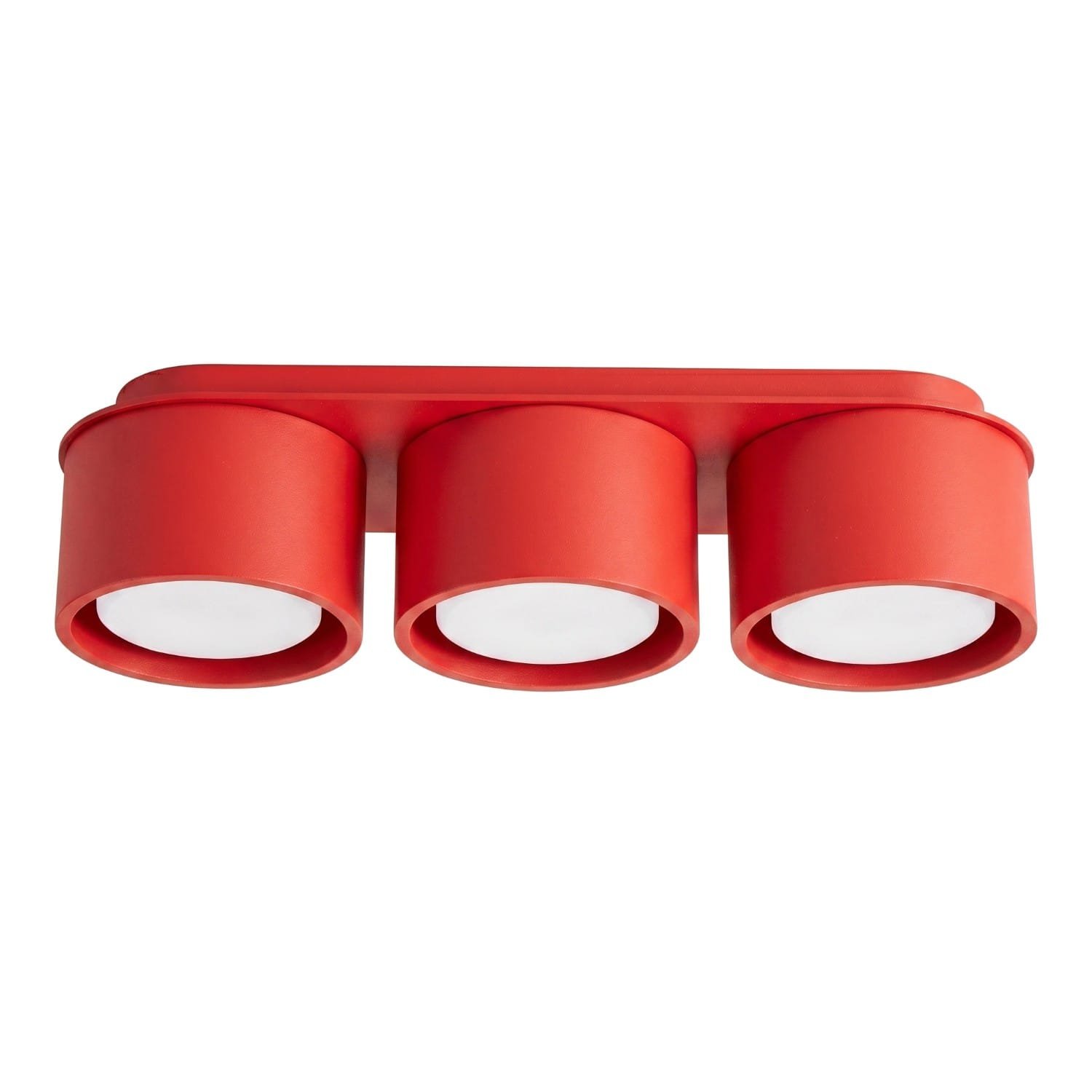 MODO 3 Red Ceiling Light Uncategorized Great Lighting UK Ltd