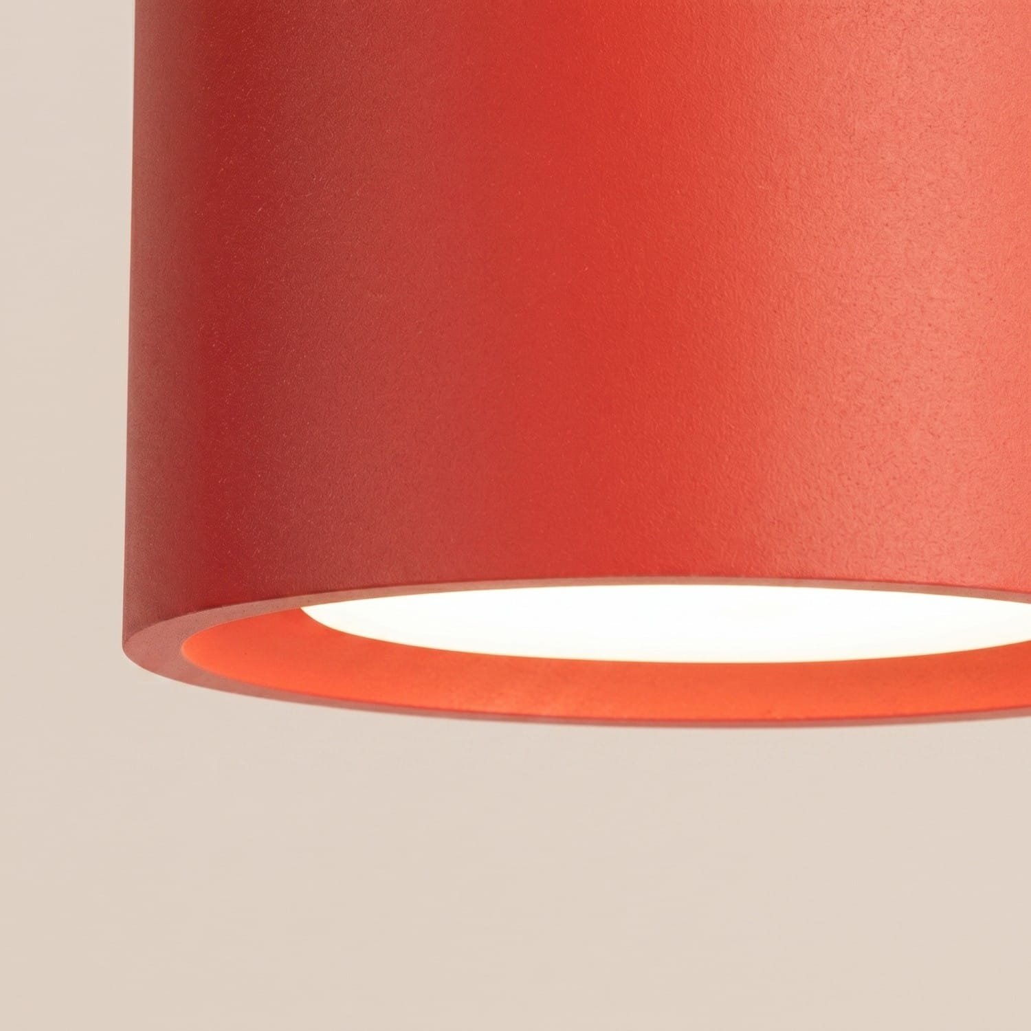 MODO 3 Red Ceiling Light Uncategorized Great Lighting UK Ltd