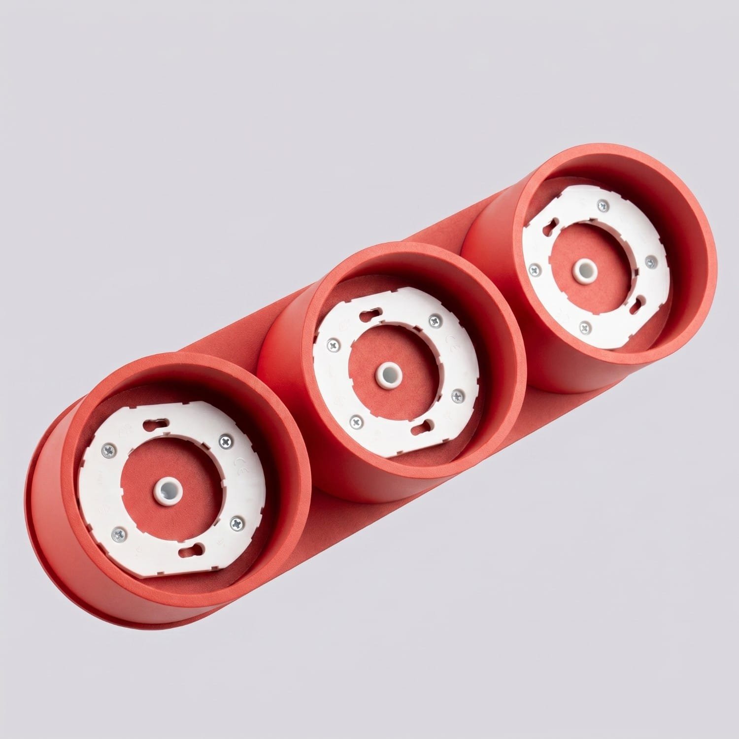 MODO 3 Red Ceiling Light Uncategorized Great Lighting UK Ltd