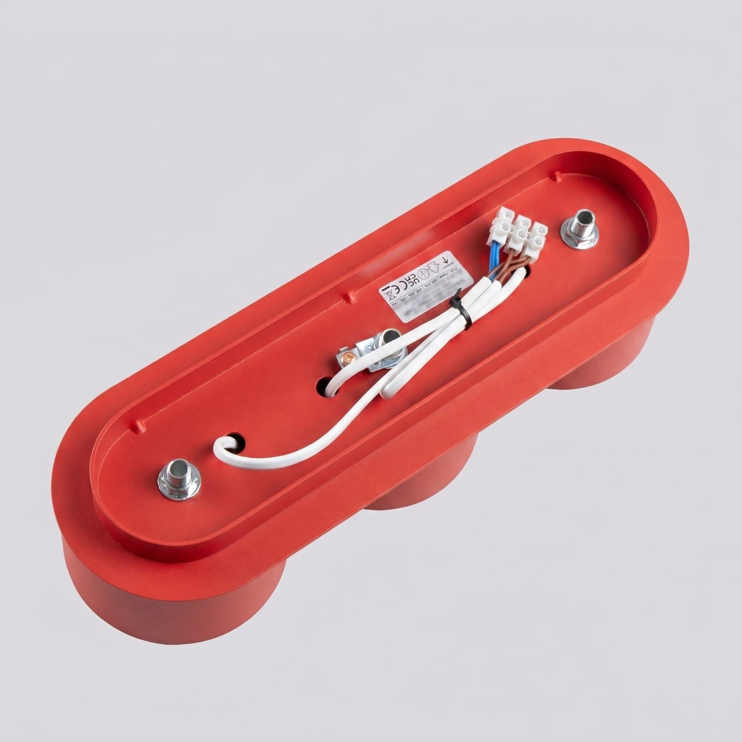 MODO 3 Red Ceiling Light Uncategorized Great Lighting UK Ltd