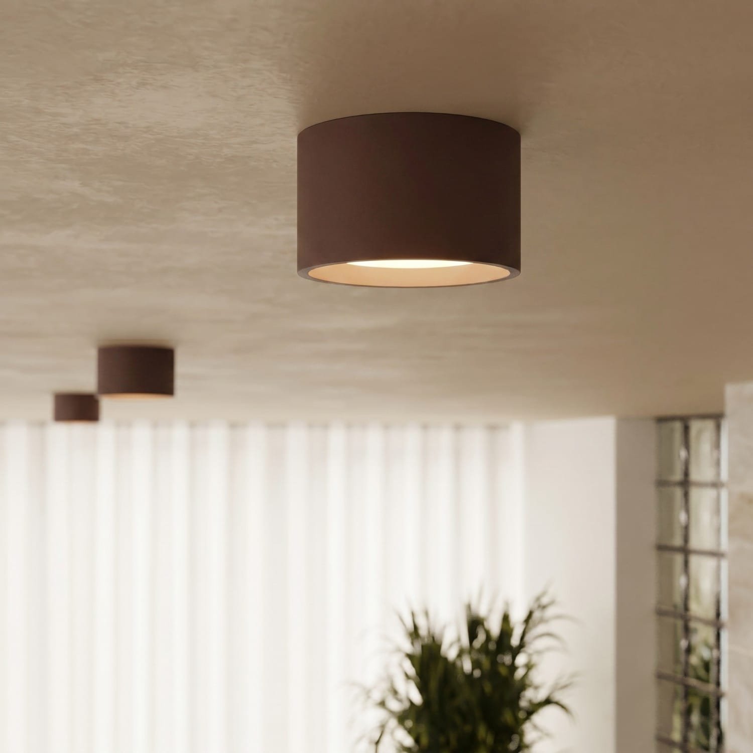 MODO 2 Brown Ceiling Light Uncategorized Great Lighting UK Ltd