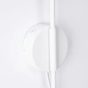 Switched NOX Wall Light - White Modern Adjustable Wall Lights Great Lighting UK Ltd