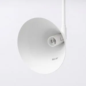 Switched NOX Wall Light - White Modern Adjustable Wall Lights Great Lighting UK Ltd