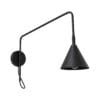 Switched NOX Wall Light - Black Uncategorized Great Lighting UK Ltd
