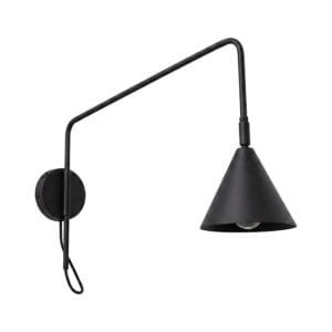 Switched NOX Wall Light - Black Uncategorized Great Lighting UK Ltd