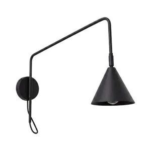 Switched NOX Wall Light - Black Uncategorized Great Lighting UK Ltd