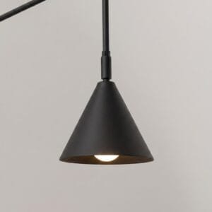 Switched NOX Wall Light - Black Uncategorized Great Lighting UK Ltd